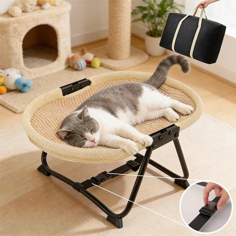 Cama Elevada Portátil | SkyBed Pet™